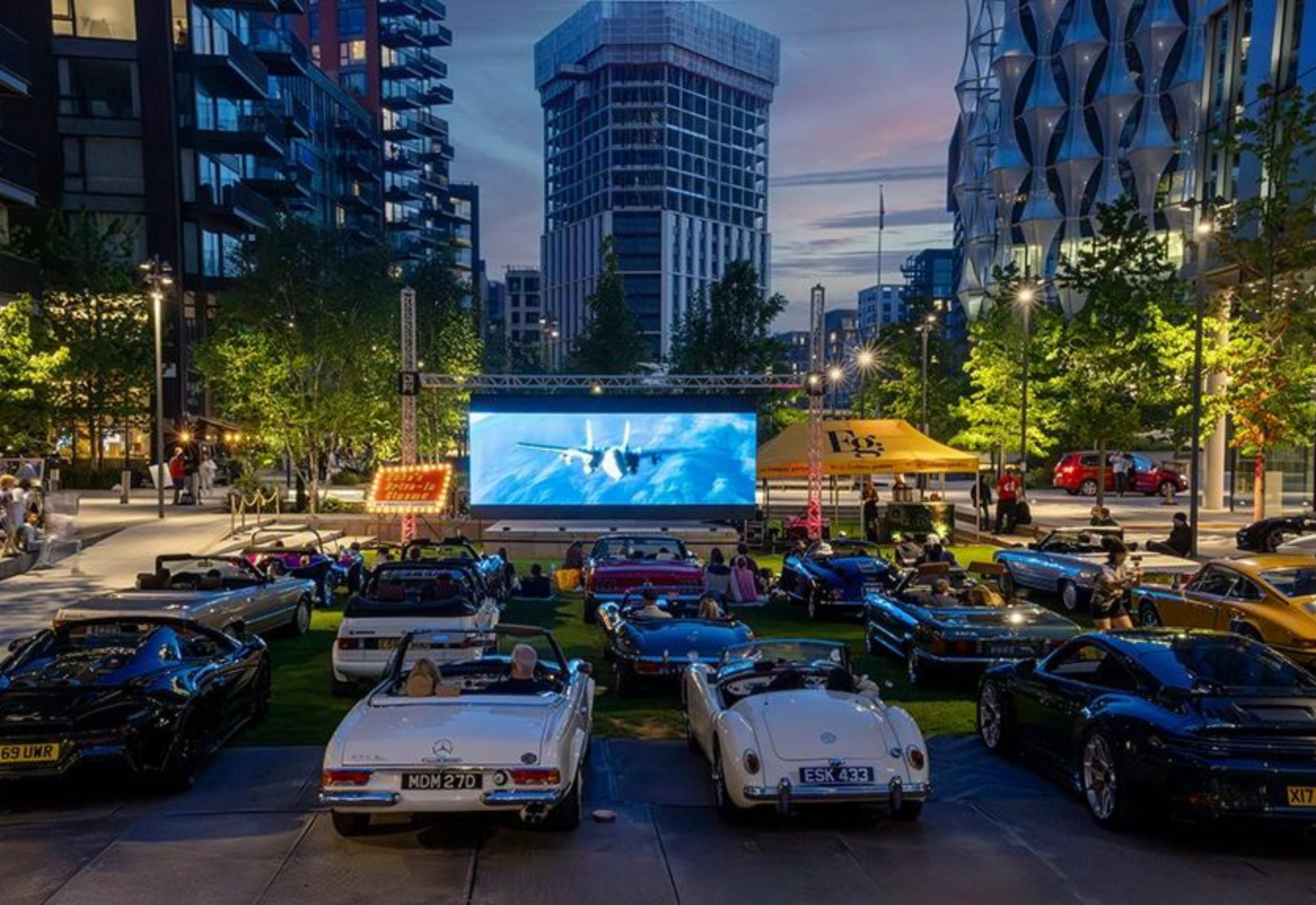 Embassy Gardens Drive-In Cinema